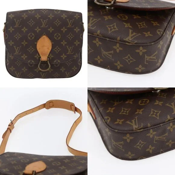 LOUIS VUITTON Monogram Saint Cloud GM Shoulder Bag M51242 LV Auth 152303 - Picture 14 of 15
